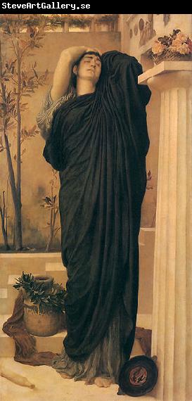 Lord Frederic Leighton Electra at the Tomb of Agamemnon